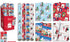 Santa &* Friends 5m Wrap In 4 Different Designs