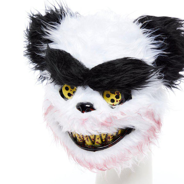 Front Left View Charles Horror Teddy Mask