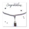 Congratulations Charm Bracelet & Card