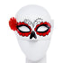 Front View Day of the Dead Masquerade Mask