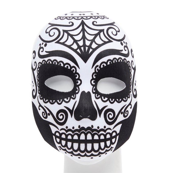Day of the Dead Skull Masquerade Mask