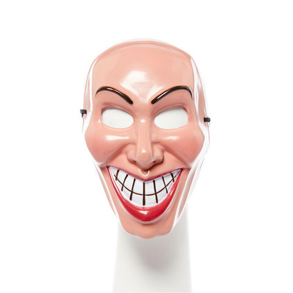 Front Facing Evil Grin Mask Halloween Mask