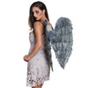 Fallen Angel Grey Wings - 65cm