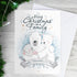 Personalised Polar Bear '1st Christmas As A Family' Card - Beautiful Christmas Scene Featuring  Family Of Bears