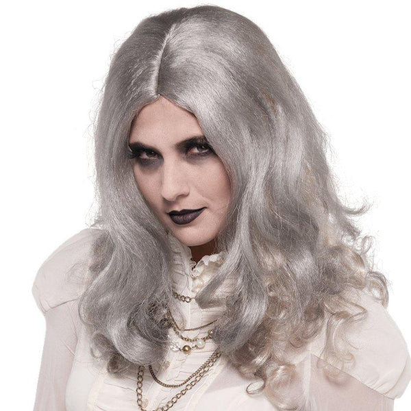 Grey Zombie Wig - Halloween