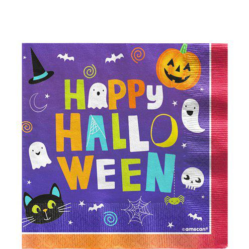 Hallo-ween Friends Napkins - 33cm