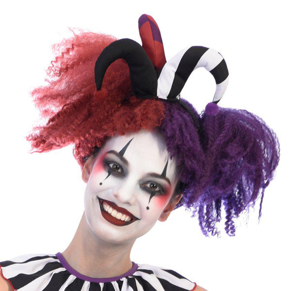 Halloween Wigs - Harlequin Heartbreaker Wig