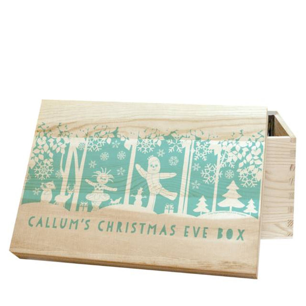 A Pine In The Night Garden Snowtime Christmas Eve Box Featuring A Name Of Your Choice Followed By 