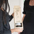 Mum Wooden Wine Box - Beautifully Engraved Vertically With Mum Attached With A Love Heart And A Personal Message