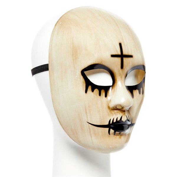 Front Right View Nun Cross Mask