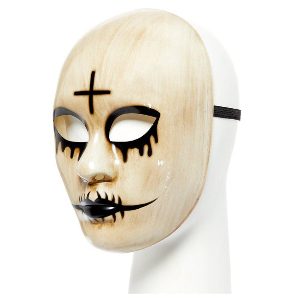 Front Left View Nun Cross Mask