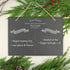Naughty and nice large Christmas slate sign personalised for Kayleigh