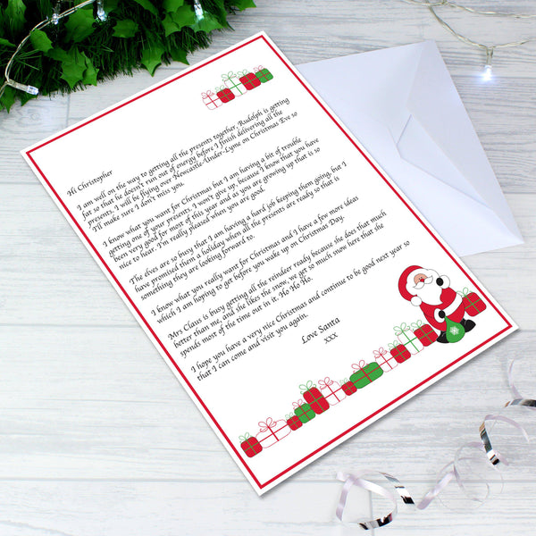 Personalised Santa Letter - Personalised For Christopher