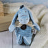 Super Soft Pale Blue Personalised Classic Eeyore 