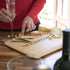 Personalised Surname Cheeseboard - A solid beech wood cheeseboard engraved with any surname