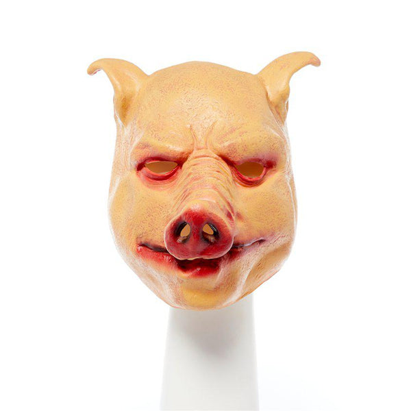 Halloween Latex Pig Head Mask
