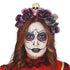 Purple Flower Skull Headband