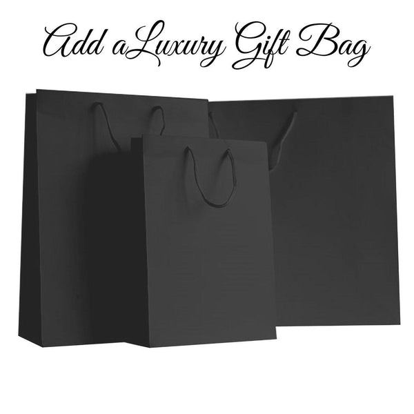 Personalised Round Vanessa Cufflinks - Initials - Gift Bag