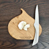 Luxury Handmade Oak Garlic Chopping Board