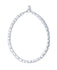 Jewellery Set - Hammered Rectangular Design -  Necklace